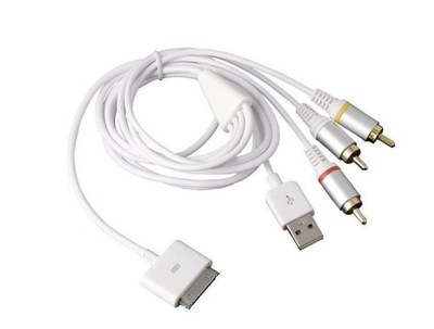 Apple Kabel Composite AV A1258 Ipod Ipad Iphone