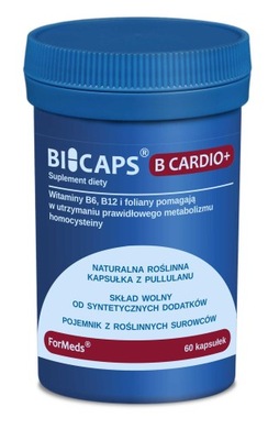 FORMEDS BICAPS B CARDIO+ B6 B12 FOLIANY 60 KAPS