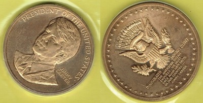 USA Medal Carter 1977 r.
