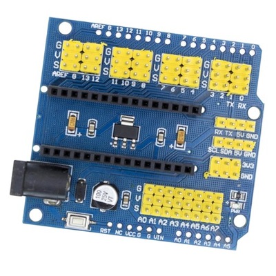 Sensor Shield / Expansion Adapter - płytka rozszerzeń I/O dla Arduino Nano