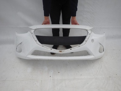 Mazda 2 iii 14-19 бампер перед передний фото №1