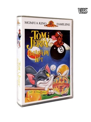 TOM I JERRY bilardowy kot (1998) dubbing VHS