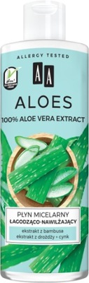 AA ALOES Płyn micelarny nawilża łagodzący 400 ml