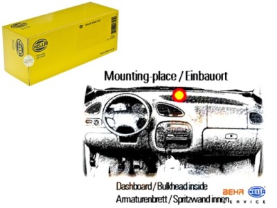 Вентилятор воздуходувка [hella] + ассистент kolizja #34 фото №1