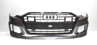 Audi a6 c8 4k s line бампер перед передній + решітка радіатора фото №1