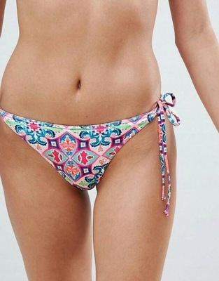 Asos Design let WZÓR BIKINI DÓŁ WIĄZANIE XL