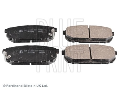 ZAPATAS DE FRENADO PARTE TRASERA BLUE PRINT ADG04259  