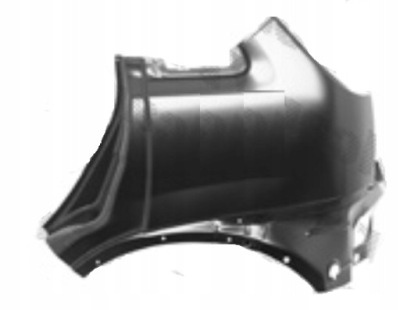 Opel combo c 5d 2000-2003 крыло левый задний задняя фото №1