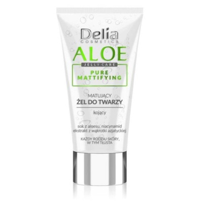 DELIA Aloe matujący żel do twarzy 50ml