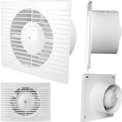 WENTYLATOR ŁAZIENKOWY DOMOWY ŚCIENNY STYL II FI 100 S STANDARD