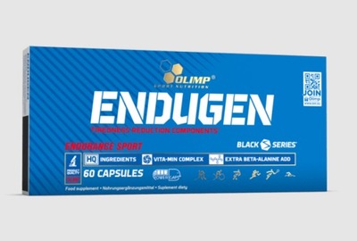 Olimp Endugen 60 kaps - wsparcie wobec narastającego zmęczenia
