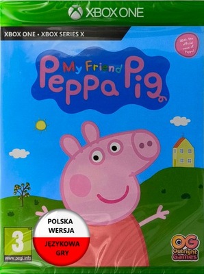 MY FRIEND PEPPA PIG MOJA ZNAJOMA ŚWINKA PEPPA XBOX PL