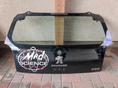 Крышка багажника задняя задняя - стекло peugeot 108 poznan giełda фото №1