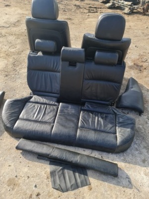Сидіння сидіння заднє сидіння обшивки skóra0 bmw e46 kombi фото №1