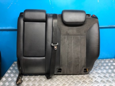 Mercedes ml w164 заднє сидіння спинка сидіння задній задня шкіра алькантара фото №1