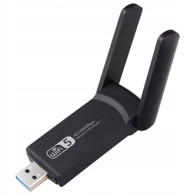 Karta sieciowa WIFI 1300Mbps 5Ghz USB 3.0 ANTENA