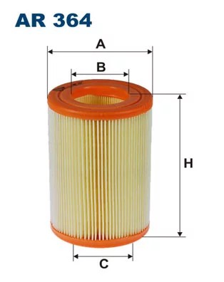 FILTRAS ORO FILTRON AR 364 