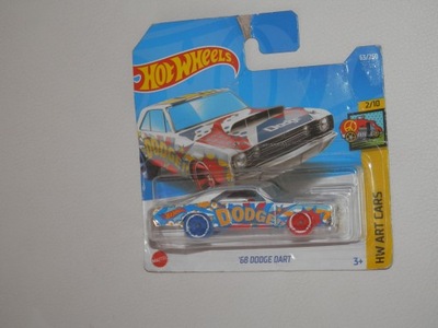 Dodge Dart 1968 Hot Wheels nowy model resorak autko