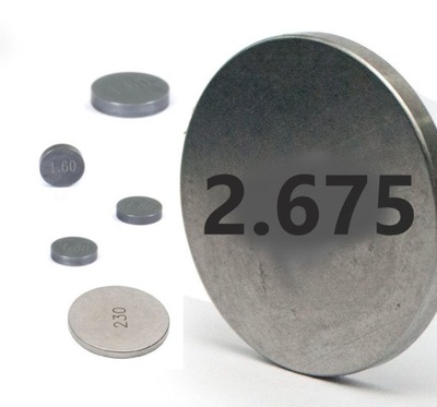 ПЛАСТИНА КЛАПАНА 9.48MM GRUBOŚĆ 2.675MM 1 ШТУКА.