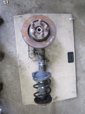 Поворотный кулак амортизатор peugeot 4007 2,2hdi правый фото №1