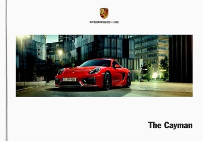 PROSPEKT PORSCHE CAYMAN + EXCLUSIVE CAYMAN 