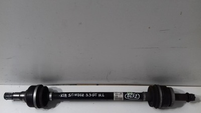 Kia stinger 3.3 gt привідний вал ліва задня 2017- a672 фото №1