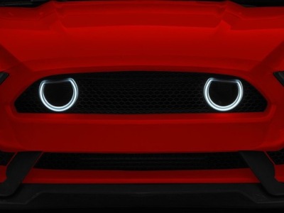 Решётка радиатора mach1 led бампера gt350 mustang 2015-2022 фото №1