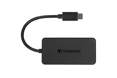 Transcend HUB2C USB 3.2 Gen 1 (3.1 Gen 1) Type-C Czarny