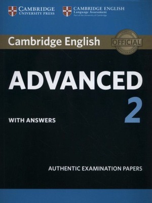 CAMBRIDGE ENGLISH ADVANCED 2 STUDENT'S BOOK WITH A