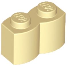 LEGO 1X2 BEŻOWY PIASKOWY NR 30136 - ZA 10 SZT
