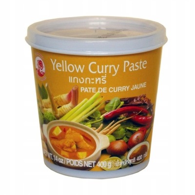 [KO] Tajska pasta curry żółta COCK 400g