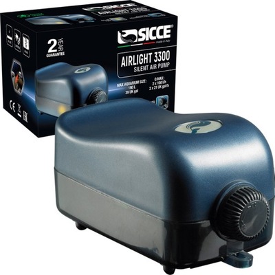 Sicce Air Light 3300 Pompa powietrza 200l/h, cicha, 4W
