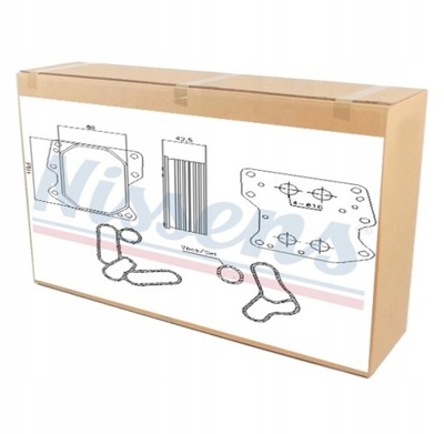 Nissens 90752 радиатор масла, масло двигательный фото №1