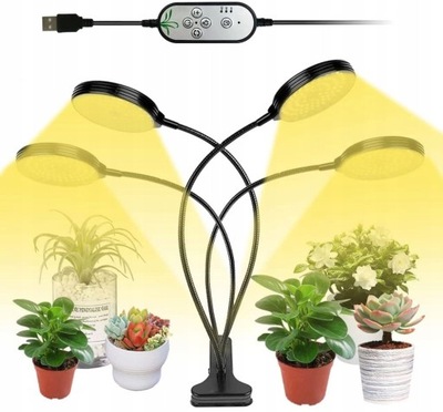 LAMPA LED DO WZROSTU UPRAWY ROŚLIN GROW LIGHT 60W