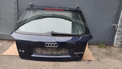 Audi a3 8p 3d кришка багажника задня скло фото №1