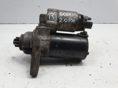 Vw golf v 2.0 fsi стартер bosch фото №1