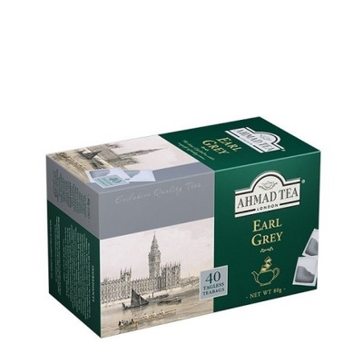 Ahmad Tea Herbata Earl Grey 40x2g Ekspresowa