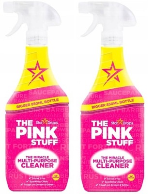 Płyn do mycia czyszczący The Pink Stuff 0,85l różowy angielski bez smug