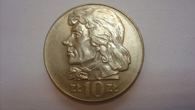 Moneta 10 złotych 1973 PRL Kościuszko stan 1