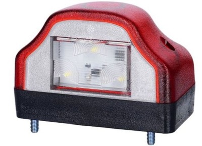 Лампа освітлення номерного знака реєстраційний бічний фото №1