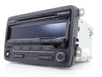 Радио радиопроигрыватель cd vw jetta vi 6 5c 1k0035186as фото №1