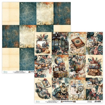 PAPIER do scrapbookingu 30x30 - Mintay - Traveller 06