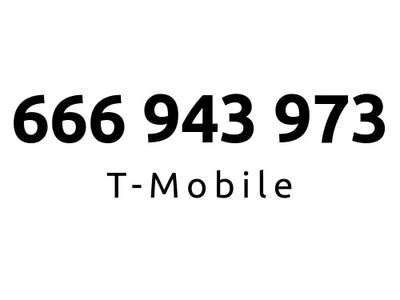 666-943-973 | Starter T-Mobile (94 39 73) #D