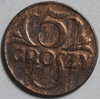 5 GROSZY 1934 - NAJRZADSZY ROCZNIK