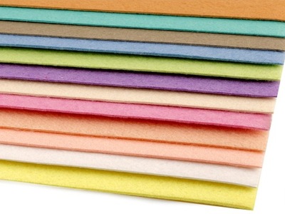 Filc dekoracyjny 20x30 cm 5 mix