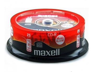 Maxell Music XL-II 80 CD-R Audio 25szt