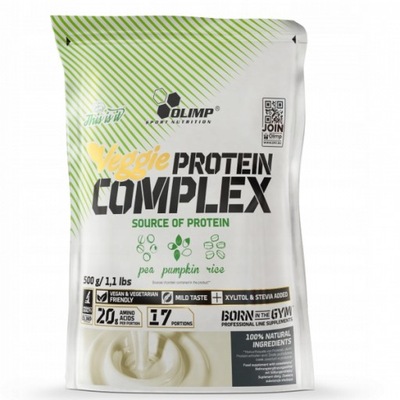 OLIMP VEGGIE PROTEIN COMPLEX 500 g BIAŁKO WEGAN