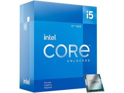 Procesor Intel Core i5-12600KF Alder Lake 10-jadrový 3,7 GHz LGA 1700 125 W