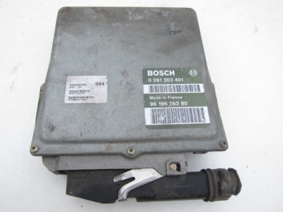 Бортовой компьютер 0261203401 9619626280 citroen peugeot фото №1