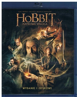 HOBBIT: PUSTKOWIE SMAUGA [BLU-RAY]